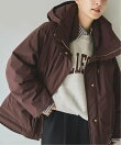 “Add-on 2” 2-way water repellent down half coat